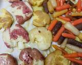 A picture of step 2 of Roasted Vegetables for Beef Braciole.