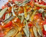 A picture of step 2 of Tomato, fennel and bean stew.