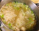 A picture of step 5 of Chicken & Vegetable Vermicelli Soup - Sotanghon / Glass Noodle Soup.