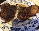 A picture of step 6 of California Farm Wagyu Steak Au Poivre.