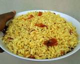 A picture of step 6 of Carrot Rice.