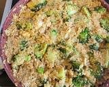 A picture of step 6 of Cauliflower and broccoli bake.