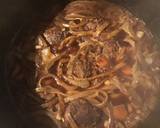 A picture of step 4 of California Farm Venison Dinner Broth with Noodles.