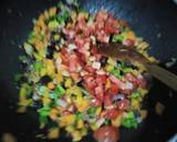 A picture of step 5 of Raisins,pineapple,veggie rice#mashujaarecipe.