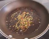 A picture of step 1 of Pasta in spicy chorizo tomato sauce with capers.