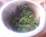 A picture of step 6 of Kienyeji vegetables mixed with milk# my mum's contest #.