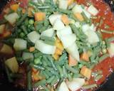 A picture of step 4 of Vegetables curry#themechallenge.