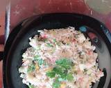 A picture of step 4 of Vegetable Rice#myfavouriteeasterdishcontest#.