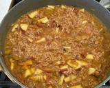 A picture of step 5 of Curried ground beef with vegetables.