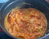 A picture of step 6 of Tomato Chicken Curry.