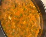 A picture of step 7 of Mixed vegetables Sambhar.