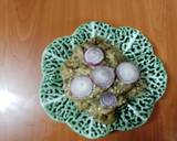 A picture of step 1 of Baingan da bharta/ mashed grilled aubergines,🍆🧅🍅🌶️.