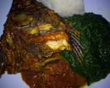 A picture of step 9 of Ugali,fishstew &veges #mystaplefoodrecipecontest #4weekchallenge.