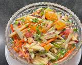 A picture of step 5 of Crunchy Apple & Carrot Salad with Creamy Dressing:.