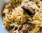 A picture of step 9 of Mutton Yakhni Pulao.