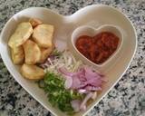 A picture of step 6 of Fried sweet potato with vegetables.