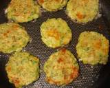 A picture of step 1 of Fried Broccoli with Cheese and bread Crumbs.