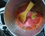 A picture of step 13 of Baked potato croquettes with pumkin/carrot/tomato soup.