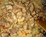 A picture of step 4 of Chicken and Vegetable Cous Cous.