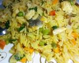 A picture of step 2 of Vegetable jollof rice.