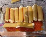 A picture of step 7 of Simple Baked Manicotti.