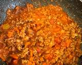 A picture of step 3 of Ragu Rigatoni.