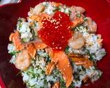 A picture of step 7 of Mixed Sushi Rice with Green Vegetables.