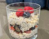 A picture of step 6 of Breakfast Parfait of Overnight Oats, Chia, and Fruit.