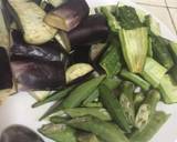 A picture of step 1 of Vegetables in Shrimp Paste (Simple Pinakbet).