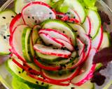 A picture of step 2 of Light radish and cucumber salad.