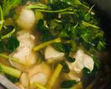 A picture of step 5 of Chicken & Vegetables in Tamarind Broth >> Filipino Sinampalukan.