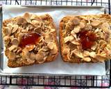 รูปขั้นตอนการทำที่ 3 ของ ขนมปังคุณ Kitty Tait (Sliced Almond with Apricot Jam and Almond Butter)🧈🍞🌰