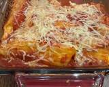 A picture of step 10 of Simple Baked Manicotti.