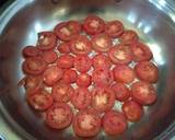 A picture of step 2 of Tomato upside down omelette#cookingwithtomatoes.