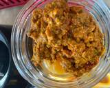 รูปขั้นตอนการทำที่ 1 ของ ห่อหมกอกไก่พริกแกงคั่วปักษ์ใต้นึ่ง🌶️🧄🌿
