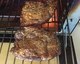 A picture of step 3 of California Farm Airfryer Smoked Ribeye Steaks.