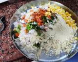 A picture of step 3 of Vermicelli vegetables balls.