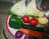 A picture of step 1 of Vegetable stew.