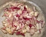 A picture of step 1 of Vegetable coconut curry.