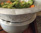 A picture of step 2 of Steamed broccoli salad.