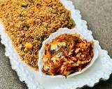 A picture of step 11 of Fried steam couscous and vegetable stew.