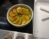 A picture of step 4 of Zucchini Carpaccio.