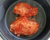 รูปขั้นตอนการทำที่ 2 ของ สเต็กไก่สไปซี่