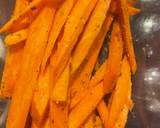 A picture of step 1 of Sweet potatoes fries.