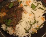 A picture of step 9 of Vegetable rice with liver #weeklyjikonichallenge#.