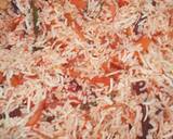 A picture of step 7 of Vegetable pink pulav.