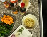 A picture of step 1 of Stir Fried French Beans with Anchovies.