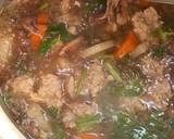 รูปขั้นตอนการทำที่ 2 ของ ต้มจืดปลาหมึกแห้งหมูสับ