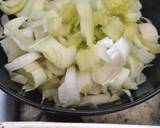 A picture of step 1 of Potato and leek soup 🍲.