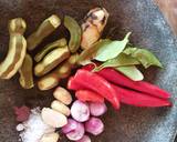 A picture of step 1 of Sour vegetables soup.